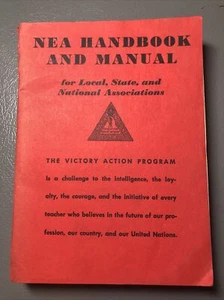 Nea Handbook And Manual 1947 Ultra Rare - Picture 1 of 9