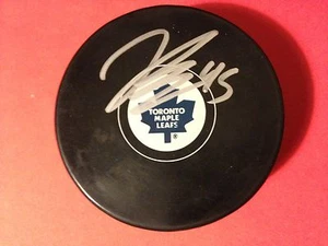 Jonathan Bernier Toronto Maple Leafs Signed Auto Puck - Picture 1 of 1