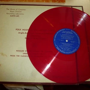 FOLK 33 RPM LP RECORD - FOLK MUSIC OF THE UNITED STATES - LIBRARY OF CONGRESS - Picture 1 of 2