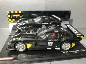 Carrera Exclusiv 20465 Panoz Esperante GTR-1 schwarz No20 mit OVP aus Sammlung - Bild 1 von 7