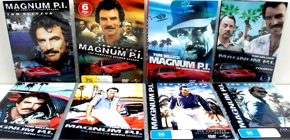 Magnum P.I.: The Complete Series | Season 1-8 (DVD, 45-Disc set) "NEW" - image 1 of 1