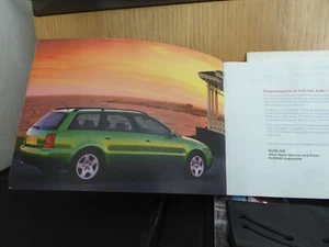 Audi Avant 4 Handbook / Owners Manual+ Wallet - Genuine - Picture 1 of 4