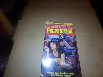 Pulp Fiction VHS Tape Letterbox Collectors Edition 1994 - Image 1 of 4