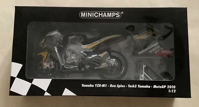 MINICHAMPS 1:12 YAMAHA YZR-M1, BEN SPIES, TECH-3 YAMAHA, MOTOGP 2010 123 103011 - Image 1 of 4