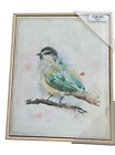 NEW Kirkland's Spring Water Color Painting Bird On a Branch 8"x10"