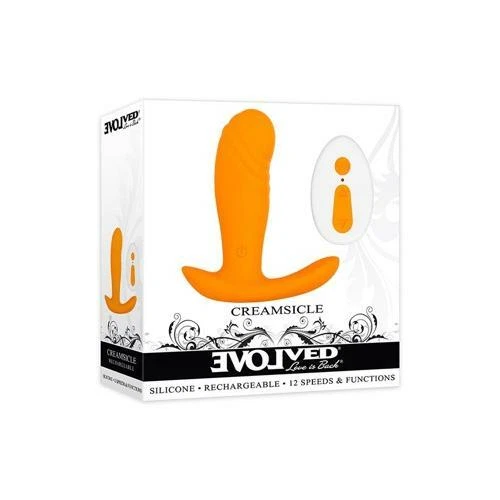 Evolved крем перезаряжаемый силиконовый оранжевый - Изображение 1 из 1
