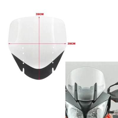 Front Windscreen Windshield Wind Deflector For Suzuki V-strom DL 650 2004-2011 — 第 1/4 张图片