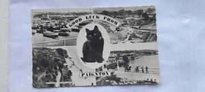 Vintage postcard, real photo, town view Paignton Swanage 1958 Reading - Picture 1 of 6