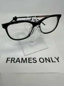 Saint Laurent SL 513/F - 001 Women's Black Plastic Round Eyeglasses Frame Only - Picture 1 of 14