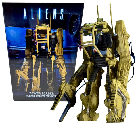Neca Aliens Power Loader P-5000 Deluxe Vehicle Reel Toys Figure Collectible New Cover