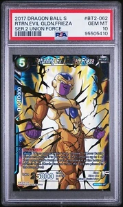 PSA 10 GEM MT Returning Evil Golden Frieza BT2-062 Dragon Ball Super Union Force - Picture 1 of 2