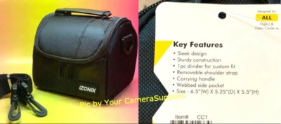 СУМКА ДЛЯ ПЕРЕНОСКИ НА КАМЕРУ SONY ALPHA NEX-3N 5T 6 A7 A7S A7R A7K A7S подходит только для камеры - Изображение 1 из 4