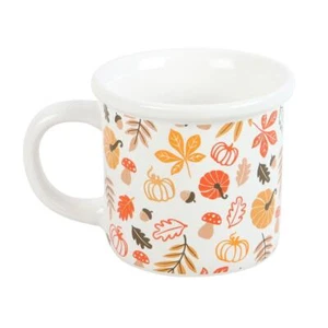 Herbstblätter & Kürbisse Tasse Wohndeko Geschenk - Bild 1 von 3