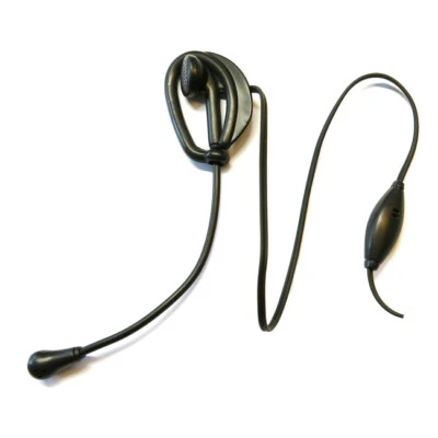 HS-12-M1 Headset mit Schwanenhalsmike für diverse Motorola, Yaesu Funkgeräte