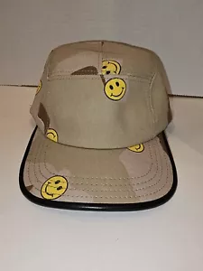 SELTENE Goorin Bros Wüstentarn Mütze Smiley Gesicht verstellbar Rücken Probe? USA - Bild 1 von 7