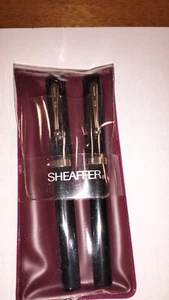 SHEAFFER USA FOUNTAIN PEN ITALIC M NIB & BALLPOINT PEN - Picture 1 of 10