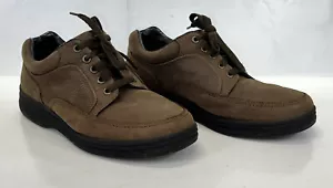 Thom McAm Brown Leather Casual Lace Up Oxford Shoe 84140 Men Size 9W (EUR 43) - Picture 1 of 12
