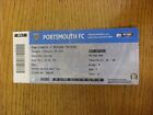 28/02/2015 Ticket: Portsmouth V Oxford United  (Folded). Unless Previously Liste
