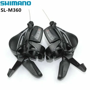 Shimano SL-M360 M360 3/8/24 Speed MTB Trigger Shifter Sets left&Right - Picture 1 of 4