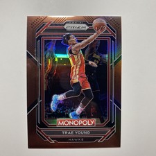 2022-23 Prizm Monopoly NBA Trae Young Bronze Prizm /249 SP Atlanta Hawks