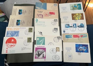 LOT x15 DDR / GERMANY SPACE COVERS ! STAMPS CACHETS L@@K !! - Bild 1 von 1