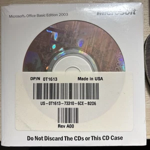 *NEW SEALED* Microsoft Office Basic Edition 2003 | English Version w/Product Key - Picture 1 of 2