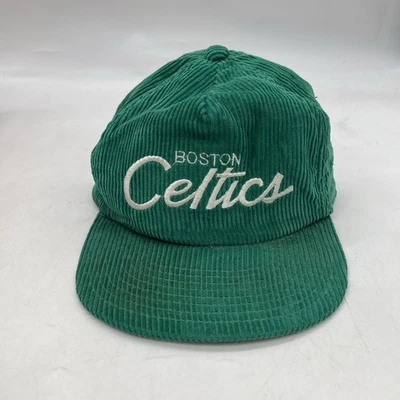 Boston Celtics Deportes Especialidades Script Pana Snapback Gorra Gorra Baloncesto Foto 1 de 4