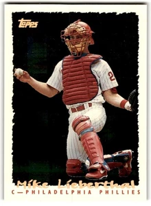Mike Lieberthal 1995 Topps Cyberstats #333 Philadelphia Phillies - Picture 1 of 2
