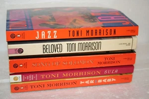 Toni Morrison 5-book set: Jazz; Beloved; Song of Solomon; Sula & Tar Baby - Picture 1 of 1