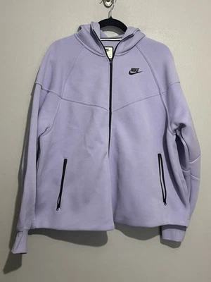 Nike Tech Purple Zip Hoodie Women’s Plus Size 1X New Without Tags - Image 1 of 4