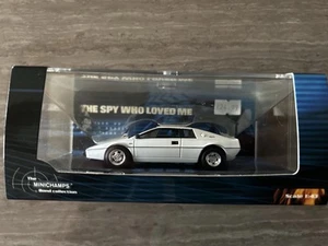 MiniChamps James Bond 007 Lotus Esprit S1 The Spy Who Loves Me in VGC - Picture 1 of 20
