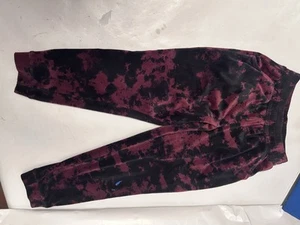 Art Class girs sweatpants m 7/8 black maroon tie dye - Picture 1 of 3
