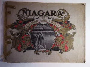 VINTAGE NIAGARA FALLS PHOTO BOOKLET SUMMER AND WINTER PHOTOGRAPHS PICTURES W@W 1 - Picture 1 of 7