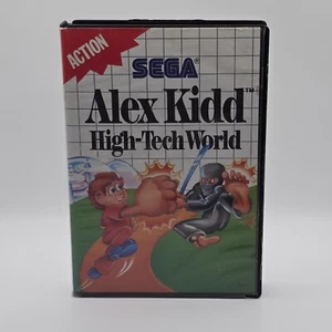 Sega Master System, Alex Kidd High-Tech World, SMS, Genuine, Cartridge Tested - Picture 1 of 13