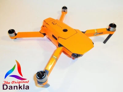 DJI MAVIC PRO / PLATINUM - SKIN - NEON ORANGE - 3-5 Batterien / Drohne / Zubehör - Bild 1 von 4