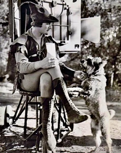 Fotografía ERROL FLYNN ON SET 8"x10" - Imagen 1 de 1