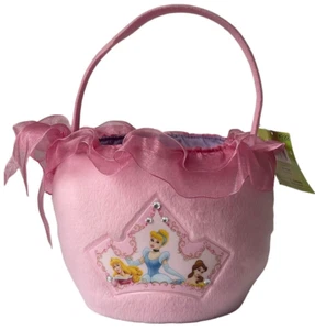 Cesta de peluche de princesa Disney Halloween Pascua Cenicienta Bella Durmiente - Imagen 1 de 16