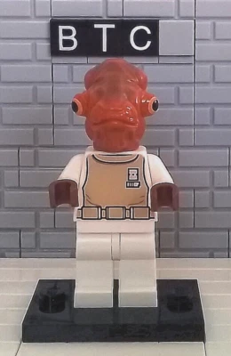 LEGO Star Wars 7754 Episode VI Admiral Ackbar Minifigure! - Image 1 of 4