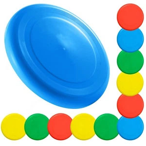 12 Pack Flying Disc 23cm Frisbee Ring Garden Beach Toy Summer Outdoor Kids Fun - Picture 1 of 6
