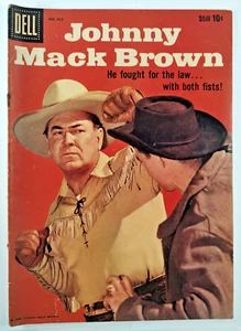 Johnny Mack Brown #963 ~ 1959 Dell Four Color Western Comic Book Photo Cover - Picture 1 of 4
