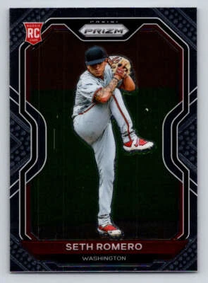 2021 Panini Prizm #227 Seth Romero RC (ref 199273) - Image 1 of 2