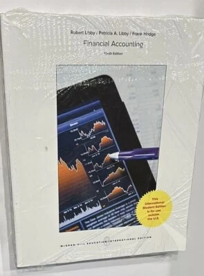 Financial Accounting 9th edition by Libbey, Libbey, Hodge 978-1-259-25412-3, New - Image 1 of 4