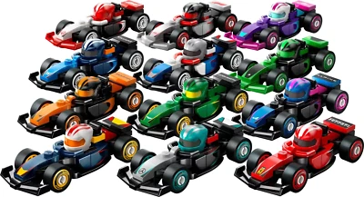 LEGO F1 Collectible Race Cars Series 71049 - You Pick Your Formula 1 Minifigure - Image 1 of 2