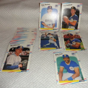 SEATTLE MARINER'S--1988 FLEER TEAM SET--MARK LANGSTON--EDGAR MARTINEZ--L@@k - Bild 1 von 2