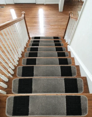 NEW Luxury Carpet Stair Treads NON-SLIP MACHINE WASHABLE Mats/Rugs, 13pc-15pc - Image 1 of 3