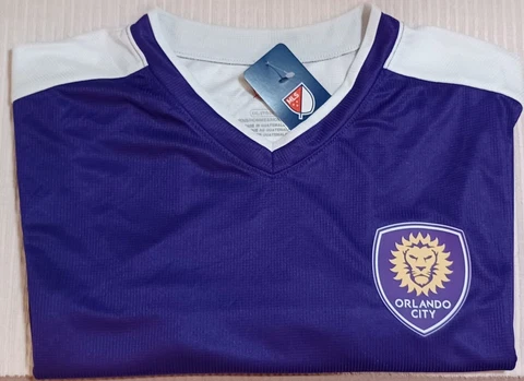 Orlando City SC Soccer Jersey MLS Purple White XXL 2XL New Cover