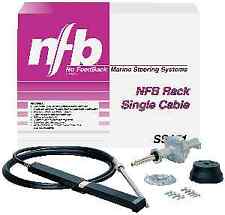 Teleflex SS15118 NFB Rack Steering System with SSC13418 Single Cable 18 ft