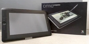 Wacom DTH-1300L/K0 Cintiq 13HD Creative Pen & Touch Display Tablet Gebraucht ... - Bild 1 von 15