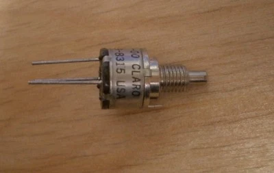Tektronix 50K Linear taper Potentiometer 1/8" shaft, 311-1044-00, SET OF 2 - Image 1 of 4