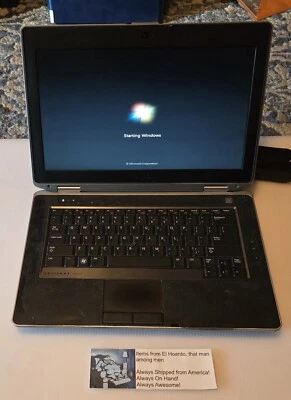 Dell Latitude E6430 Intel Core i5-3320M 2.60GHz, 8GB, 500GB HDD Win 7 Pro Readme - Image 1 of 4